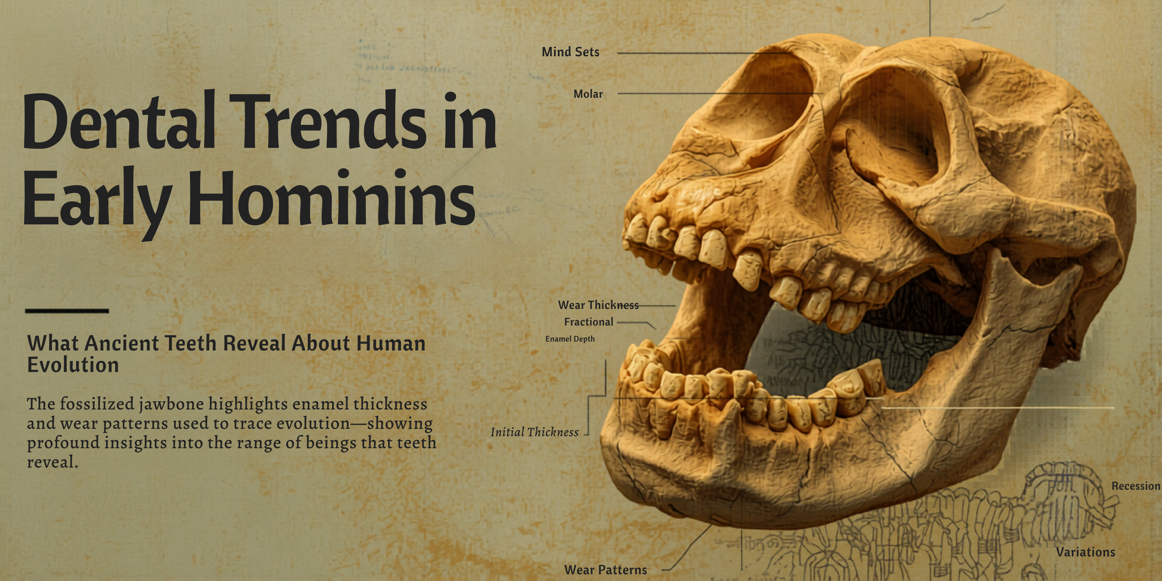 Dental Trends in Early Hominins: What Ancient Teeth Reveal About Human Evolution